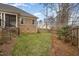 Beautifully maintained backyard featuring manicured lawn and lush landscaping at 4 Tocuvan Pl, Durham, NC 27705