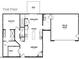 First floor plan featuring a main suite, living room, kitchen, dining room, office, and a two-car garage at 432 Springtooth Dr, Zebulon, NC 27597