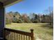 Expansive backyard view from the deck, perfect for outdoor activities at 5 Morning Dove Ct, Clayton, NC 27520
