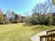 A large backyard, offering a serene and private outdoor space at 5 Morning Dove Ct, Clayton, NC 27520