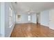 Large bedroom space with wood floors, and plenty of natural light at 5401 Green Feather Ln, Raleigh, NC 27604