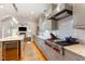 Beautiful kitchen featuring stainless steel appliances, granite countertops, and an open floorplan at 705 Hinsdale St, Raleigh, NC 27605