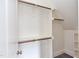 Bright closet with lots of shelving space at 9041 Chelsea Dr, Raleigh, NC 27603