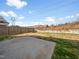 Backyard featuring a small concrete patio and fence at 932 Peninsula Pl, Knightdale, NC 27545