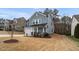 Exterior view of house with stone accents and two car garage at 105 Palladium Ct, Elon, NC 27244