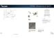 Basement Bath Material Selection Board: Features elegant lighting vanity set, Shaw Serenity brick laid tile at 108 Pointe Park Cir, Holly Springs, NC 27540