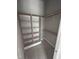 Organized walk-in closet with custom shelving at 108 Pointe Park Cir, Holly Springs, NC 27540