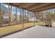 Spacious backyard with patio, perfect for outdoor entertaining and relaxation at 1203 Brookgreen Dr, Cary, NC 27511