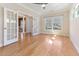 Versatile office space with hardwood floors, French doors, and natural light, perfect for remote work at 1922 Pattersons Mill Rd, Durham, NC 27703