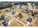 Overview of a residential area with nicely spaced houses and ample green space at 20 Wildflower Ln, Franklinton, NC 27525