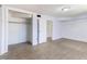 Bright bedroom features hard wood floors and closet for extra storage at 307 Gordon St, Roxboro, NC 27573