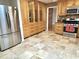 Bright kitchen featuring stainless steel appliances and beautiful cabinets at 318 N Estes Dr, Chapel Hill, NC 27514