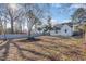 Spacious backyard offers endless possibilities with a privacy fence and mature trees at 328 Cleveland St, Rocky Mount, NC 27803