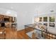Second story hallway with hardwood flooring and access to the entertainment spaces at 330 Tenney Circle, Chapel Hill, NC 27514