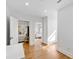 Hallway leading to bedroom and bathroom at 330 Tenney Circle, Chapel Hill, NC 27514