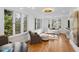Bright and airy living room with hardwood floors, natural light, and modern decor at 330 Tenney Circle, Chapel Hill, NC 27514