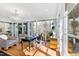 Beautiful office features hardwood floors, bright light, and backyard view at 330 Tenney Circle, Chapel Hill, NC 27514