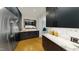 Pantry with ample cabinetry space and stainless steel refrigerator at 330 Tenney Circle, Chapel Hill, NC 27514