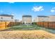 View of backyard and fencing at 642 Thistle Dr, Burlington, NC 27217