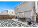 Backyard features an outdoor seating area and a grill at 642 Thistle Dr, Burlington, NC 27217