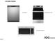Image displays a new stainless steel appliance package at 1032 Harper Rd, Raleigh, NC 27603