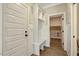Well-organized mudroom features built-in bench, storage, and easy access to the garage and laundry at 1403 Antioch Church Rd, Timberlake, NC 27583