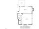 First floor layout showing deck, Gathering room, garage, bath, and laundry rooms with dimension labels at 2115 Port Royal Rd, Raleigh, NC 27609