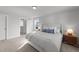 Bright bedroom with neutral colors, large windows, and ample closet space at 283 Dry Canyon Dr, Wendell, NC 27591