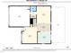 First floor plan featuring kitchen, living room, dining room, Gathering room, patio, and garage at 4002 Rothfield Ln, Raleigh, NC 27616