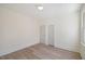Bedroom with a large window and closet space at 512 S 4Th St, Smithfield, NC 27577