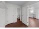Spacious pantry with closet system for organizing cleaning and household items at 101 Wimbledon Ct, Clayton, NC 27520