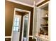 Convenient pantry with shelves that offers lots of storage and organization at 1704 Delaware Ave, Durham, NC 27705