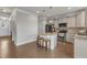 Well-appointed kitchen with stainless appliances, a breakfast bar, and elegant finishes throughout at 274 Roaring Creek Dr, Garner, NC 27529