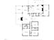 Detailed floor plan showcasing the layout of the house and including measurements for each room at 3306 Whitfield Rd, Chapel Hill, NC 27514