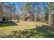 Exterior view of the shed in the backyard at 348 Raymond Tharrington Rd, Louisburg, NC 27549