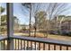 Scenic view from balcony showcasing the surrounding neighborhood and trees at 3803 Chimney Ridge Pl # 102, Durham, NC 27713