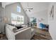 Open living room with high ceilings, large windows, and comfortable seating area, well decorated at 3805 Barberry Lake Ct, Fuquay Varina, NC 27526