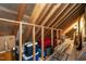 View of a finished attic storage space at 498 Mountain Laurel, Chapel Hill, NC 27517