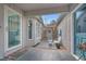 Charming courtyard features stone pavers, tranquil seating area, and a decorative fountain at 520 Log Barn Rd, Pittsboro, NC 27312