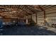 Well-lit barn interior showing the ample space and organizational potential at 5436 New Oak Trl, Burlington, NC 27217