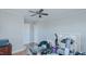 Bright bedroom with two closets, neutral walls, and hardwood floors awaiting personal touch at 5436 New Oak Trl, Burlington, NC 27217