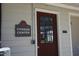 Exterior shot of the fitness center with a visible sign and an accessible door at 7736 Falcon Rest Cir, Raleigh, NC 27615
