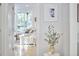 Charming entryway leading into a bright living space, enhanced by stylish decor at 1012 Addison Pl, Raleigh, NC 27610