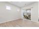 Bright room with a sliding glass door to patio/backyard at 120 Longspur Ln, Rolesville, NC 27571