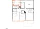 Second floor floorplan featuring multiple bedrooms, loft and bathroom at 140 Gobbler Dr, Smithfield, NC 27577