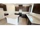 Bright kitchen boasts granite counters, an island and stainless steel appliances at 140 Gobbler Dr, Smithfield, NC 27577