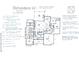 First floor plan showing layout of the home, including the kitchen, bedrooms, and porch at 1405 Song Bird Crest Way, Raleigh, NC 27613