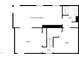 Blueprint of the basement layout, featuring a recreation room, bathroom, office and additional room at 143 George Wilton Dr, Clayton, NC 27520