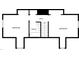 This 2nd-floor plan features two bedrooms and a centrally located bathroom and a hall at 143 George Wilton Dr, Clayton, NC 27520