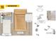 An image showcasing bathroom options including cabinets, countertops, shower and faucet at 158 Gobbler Dr, Smithfield, NC 27577